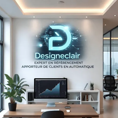 Bureau Quiboost — Espace de travail où je conçois des stratégies digitales performantes